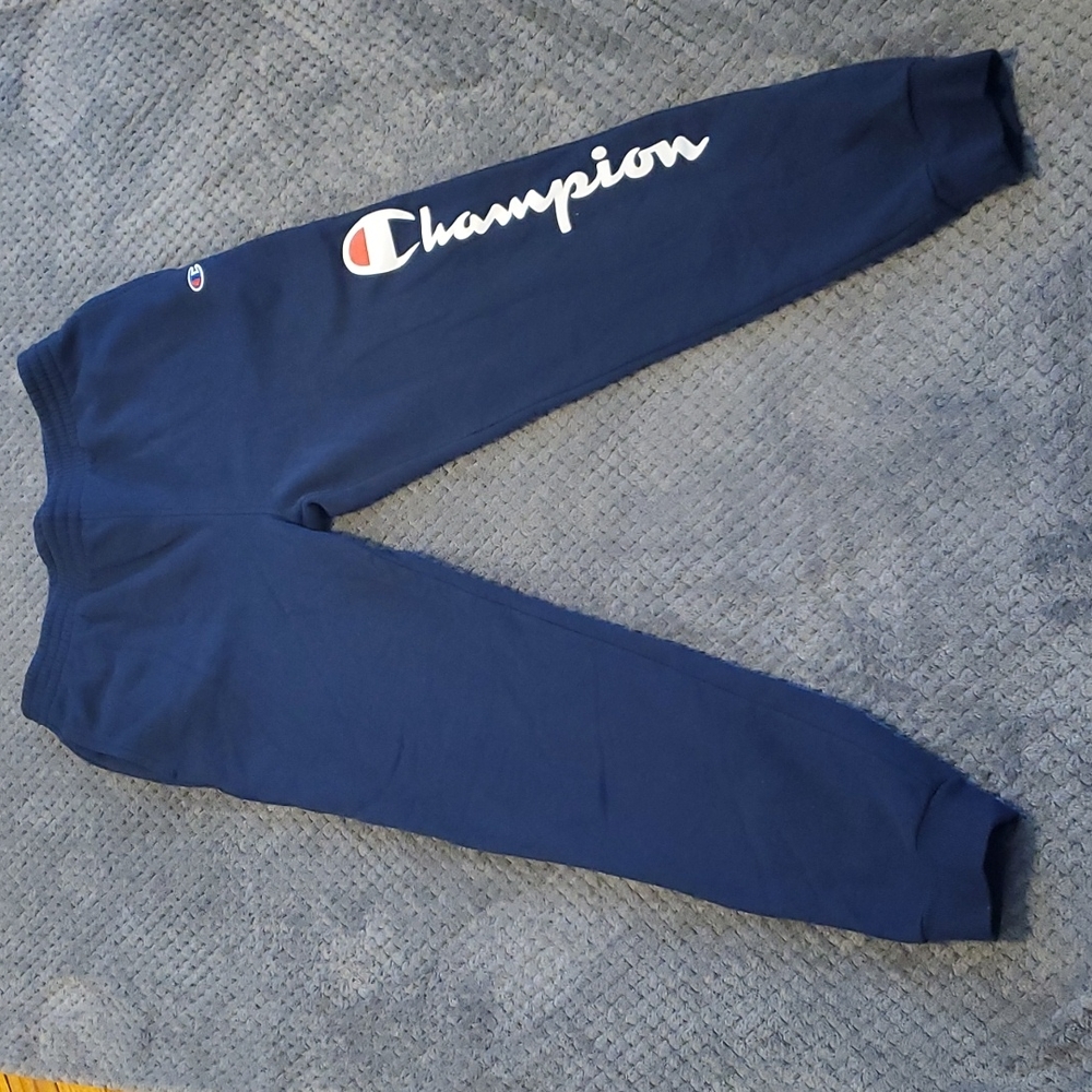 Boys!! Navy Blue Champion Joggers Size XL